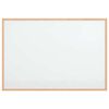vidaXL Magnetisch whiteboard met massief grenenhouten frame 80x55 cm