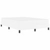 vidaXL Bedframe met matras Puur Wit 140 x 190 cm Stof