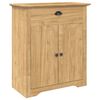 vidaXL Badkamer Kast BODO Honingbruin 70 x 35 x 80 cm Bewerkt hout