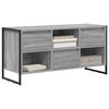 vidaXL TV-kast met lade Grijs Sonoma 100 x 36 x 49,5 cm Bewerkt hout