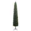 vidaXL Kunstkerstboom Groen 270 cm PVC en Staal en Kunststof
