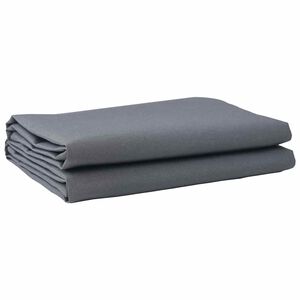 vidaXL Vervangingsdoek voor zonnescherm Antraciet 1000 x 160 cm