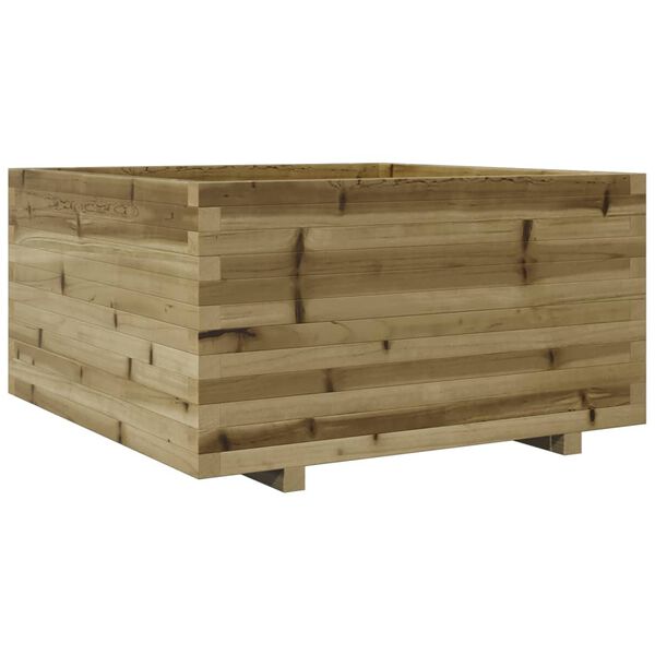 vidaXL Plantenbak 90x90x49,5 cm ge&iuml;mpregneerd grenenhout
