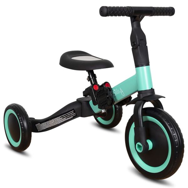 Billy Loopfiets 4-in-1 Fresa turquoise