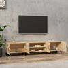 vidaXL Tv-meubel Sonoma eiken 180x31,5x40 cm bewerkt hout