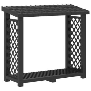 vidaXL Brandhoutrek 114 x 46 x 101 cm PP Antracietkleurig
