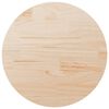 vidaXL Tafelblad &Oslash;90x2,5 cm massief grenenhout