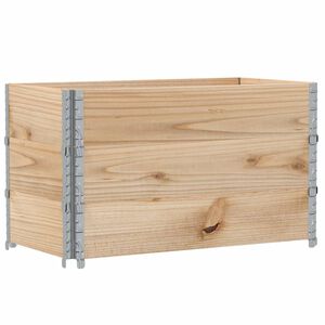 vidaXL Plantenbak 100x50 cm massief grenenhout