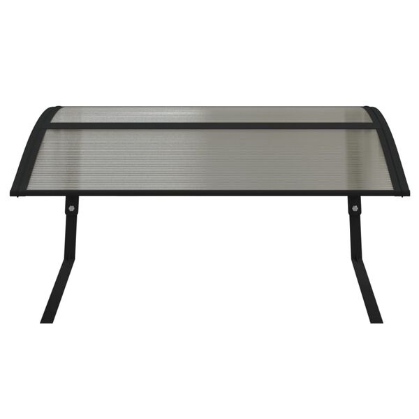 vidaXL Robotmaaiergarage Zwart 80x101x46 cm