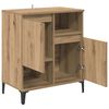 vidaXL Dressoir Artisan Eiken 60 x 35 x 70 cm Bewerkt hout