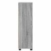 vidaXL Badkamer Kast Grijs Sonoma 30,5 x 30 x 101 cm Bewerkt hout