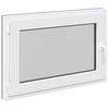 vidaXL Kelderraam RISOR 90 x 60 cm PVC en glas Antracietkleurig