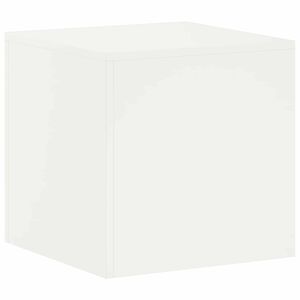 vidaXL Plantenstandaard Wit 40 x 40 x 40 cm Staal