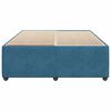 vidaXL Bedframe fluweel blauw 140x200 cm
