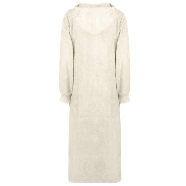 vidaXL Deken hoodie KINN Cr&egrave;me XXL Katoen