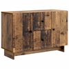 vidaXL Dressoir met lade Oud hout 89 x 34,5 x 60 cm Bewerkt hout