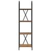 vidaXL Boekenkast Oudhout 40 x 30 x 146 cm Bewerkt hout