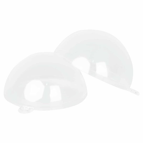 vidaXL Kerstbal Set 50 pcs Doorzichtig &Oslash; 5 cm