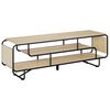 vidaXL TV-standaard 140 x 36 x 45 cm Sonoma Eiken Bewerkt hout