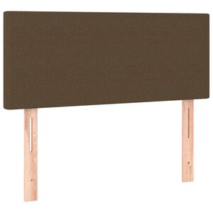 vidaXL Hoofdbord 80x5x78/88 cm stof donkerbruin