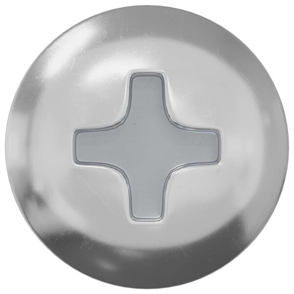 vidaXL Houten Schroeven 12 pcs Zilver M3,5 x 20 mm Staal