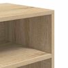vidaXL Boekenkast 60x30x71,5 cm bewerkt hout sonoma eikenkleurig