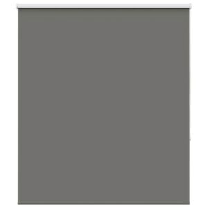 vidaXL Rolgordijn verduisterend 135x150 cm stofbreedte 131,6 cm grijs