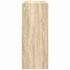 vidaXL Dressoir Sonoma Eiken 116 x 30 x 75 cm Bewerkt hout