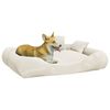 vidaXL Hondenbed met kussens 89x75x19 cm oxford stof beige