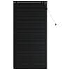 vidaXL Jaloezie Zwart 95 x 160 cm 35 mm Massief Paulowniahout