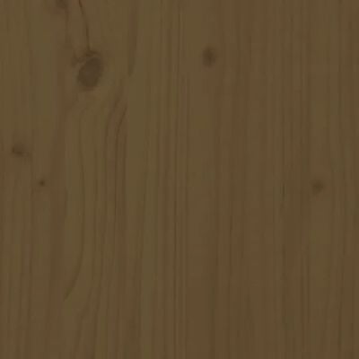 vidaXL Schoenenbank 110x38x45,5 cm massief grenenhout honingbruin