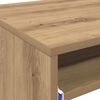 vidaXL Bureau artisanaal eikenkleurig 77,5 x 43 x 79 cm Bewerkt hout
