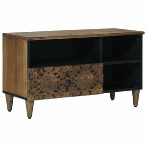 vidaXL TV-kast Bruin 80 x 33,5 x 46 cm Massief Mango Hout