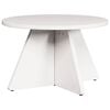 vidaXL Salontafel 3 pcs Wit