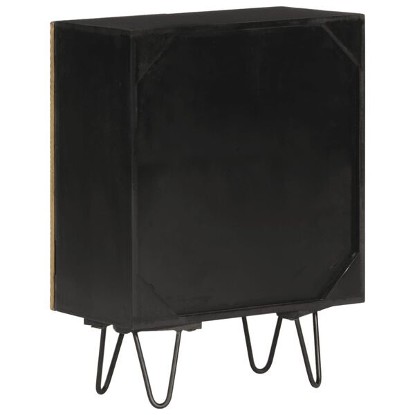 vidaXL Dressoir 55x30x75 cm massief mangohout