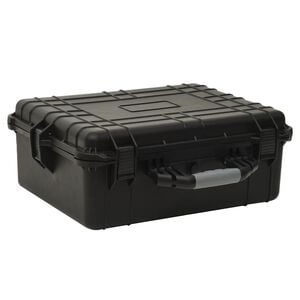 vidaXL Flightcase draagbaar 55x43x21 cm PP zwart
