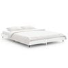 vidaXL Bedframe bewerkt hout wit 135x190 cm
