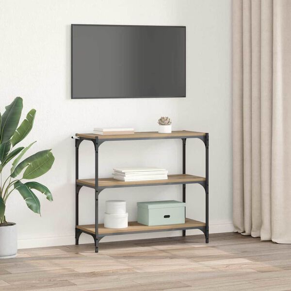 vidaXL Boekenkast Artisan Eiken 80 x 33 x 70,5 cm