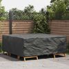 vidaXL Meubelhoes Effen Zwart 200 x 200 x 90 cm 600D