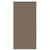 vidaXL Rolgordijn verduisterend 64,4 x 120 cm stofbreedte 60 cm koffiebruin