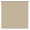 vidaXL Rolgordijn UV-bescherming Beige 140 x 230 cm Polyester