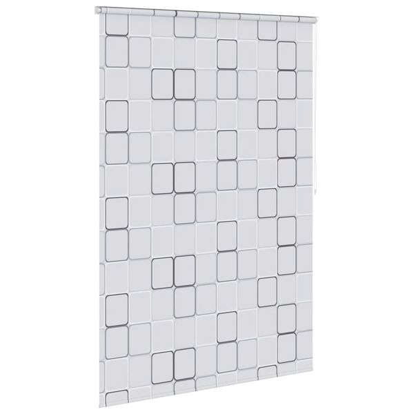 vidaXL Rolgordijn voor douche 160x240 cm vierkant