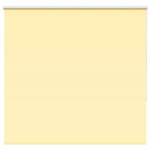 vidaXL Rolgordijn verduisterend 145x150 cm stofbreedte 141,6 cm geel