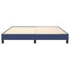vidaXL Boxspring bed stof blauw 180x200 cm