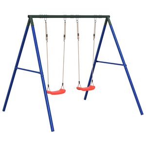 vidaXL Schommelset met 2 schommels