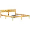 vidaXL Bedframe massief gerecycled hout 180x200 cm
