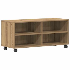 vidaXL TV-kast 90 x 35 x 40,5 cm Bruin Bewerkt hout