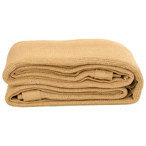 vidaXL Tenttapijt 250x400 cm HDPE zandkleurig