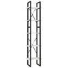 vidaXL Boekenkast met 5 schappen 40x30x175 cm grenenhout wit