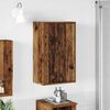 vidaXL Badkamer Kast Oud Hout 39 x 23,5 x 65 cm Bewerkt hout & Metaal